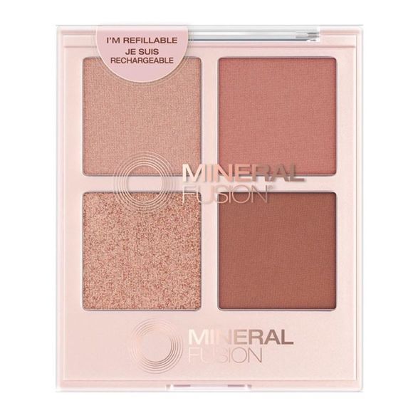ONLY 1! Mineral Fusion Refillable Eyeshadow Palette SUMMER VACATION Shadow - Picture 3 of 5